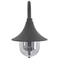 Miniatyrbild 2 av 2: Vägglampa för trädgård E27 42 cm aluminium brons