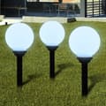 Miniatyrbild 1 av 2: Utomhuslampor 3 st LED 20 cm med markspett
