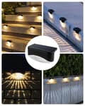 Miniatyrbillede 7 af 7: Bomclap 12-Pack Udendørs Solar Lights - Varm hvid Vandtæt Havelys til Hegn, Trapper og Gangbroer