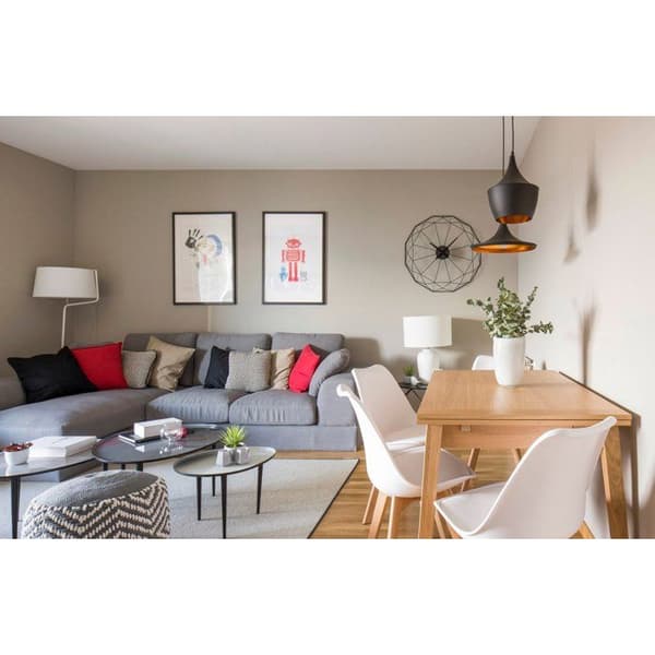 Lampadaire - FARO - Berni - Vit - E27 - 20W - Inomhus