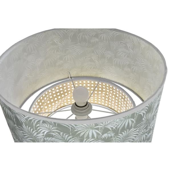 vit grön polyester metall golvlampa 220 v 50 w
