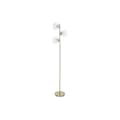Miniatyrbild 1 av 4: golvlampa 35 x 25 x 167 cm guldglas transparent metall 220 v 50 w - Färg: TRANSPARENT