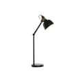 Miniatyrbild 2 av 4: DKD Heminredning Skrivbordslampa 41 x 18 x 59 cm Svart Guld Metall 220 V 50 W