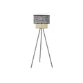 Miniatyrbild 1 av 3: Golvlampa - Naturlig - Svart - Metall - Palmer - 60 x 60 x 129 cm