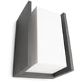 Miniatyrbild 2 av 2: Philips Bridge vägglampa - Antracit - 1x15W - LED
