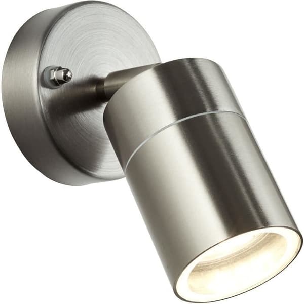 Ulkoseinävalaisin - BRILLIANT - JANDY - Metalli/lasi - Teräs - GU10 LED 20W - IP44