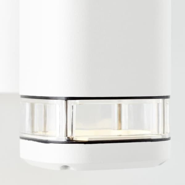 Utomhusvägglampa - BRILLIANT - JANDY - Vit - Metall/glas - GU10 max 2x18W - IP44