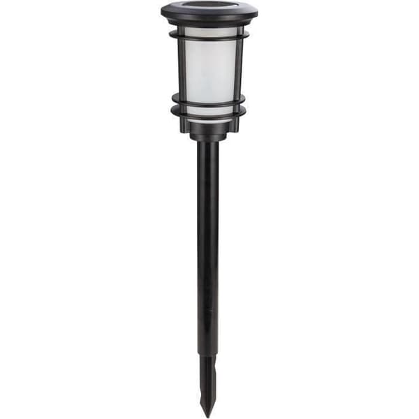 Aurinkolyhty luonnollisella liekkiefektillä - GALIX - 33 välkkyvää LEDiä - Lämpömuovattu ABS - 64/53 x 13,4 cm