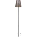 Miniatyrbild 1 av 3: Solcellslampa - GARDEN ID Guld - Ø12 h70 cm - Batteritid 6-8 timmar - Stabiliseringsfot - På/av-knapp - Ingen kabeldragning - AAA-batteri.
