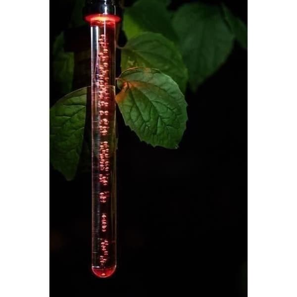 Aurinkokenkällä toimiva lyhty - GARDEN ID Crystal - 22 cm - Väriä vaihtava - 6-8 tunnin akunkesto - Ladattava akku.