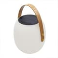 Miniatyrbild 1 av 4: Solcellsdriven bärbar lampa - LUMISKY - JIMMY - vit LED - H34 cm - USB-laddningsport