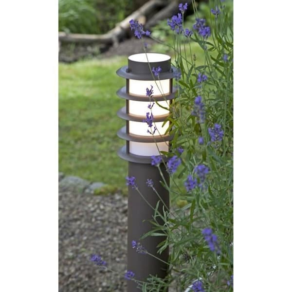 Oskar H51cm LED-ulkopollari - BRILLIANT - Ruosteenruskea - Nykyaikainen muotoilu