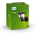 Pikkukuva 1 / 3: Philips Creek Metallinen Ulkoseinävalaisin K 20cm Musta - Hehkulamppu - Kaareva muotoilu