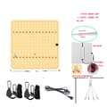Miniatyrbillede 1 af 2: LED Plante Lys, Dæmpbar Funktionalitet, Fuldt Spektrum,850WSCP IR UV PRO