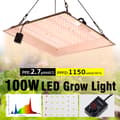 Miniatyrbillede 2 af 4: 100W LED Vækstlys, Fuldt Spektrum, Dæmpbar Funktion,100W