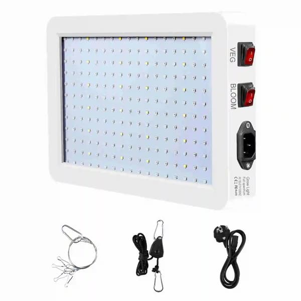 LED Vækstlys, 216 stk, Fuldt Spektrum,A