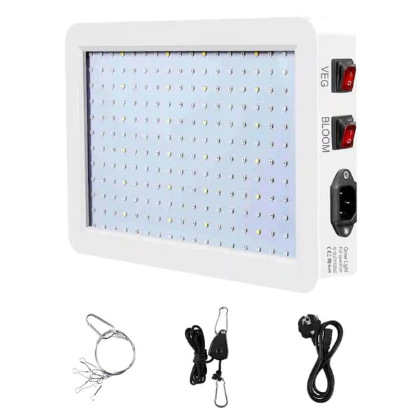 LED Vækstlys, 216 stk, Fuldt Spektrum,A