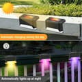 Miniatyrbild 3 av 8: Bomclap Solcellslampor för poolkant, 16-pack vattentäta LED trapp- & däcklampor utomhus trädgårdsbelysning
