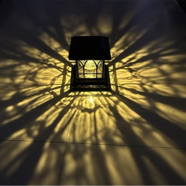 Bomclap aurinkovalot pylvään yläosaan – lämmin valkoinen ja RGB – ulkovalaistus halkeileva lasipallo – aurinkovalaistus aidan pylväisiin Musta RGB