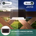 Miniatyrbillede 3 af 7: OBOSOE Solar Powered LED Trappelys 16-pak – Vandtætte Udendørslys til Hegn & Have