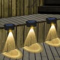 Miniatyrbild 2 av 9: OBOSOE 20-pack solcellslampor utomhus – Vattentäta LED-lampor för trappa & poolkant