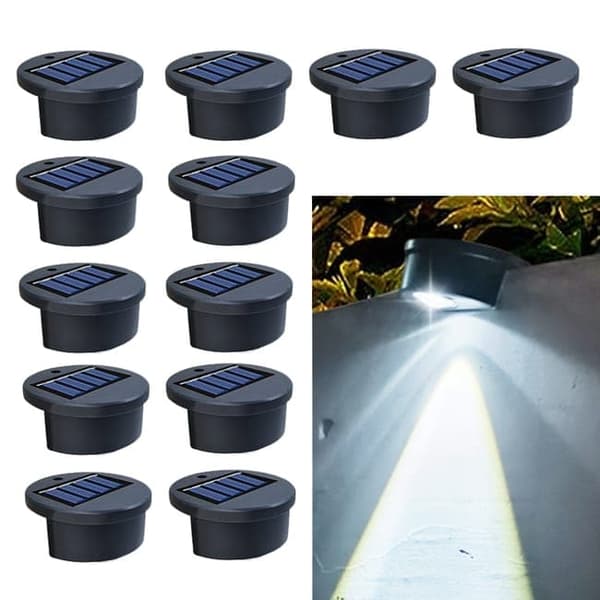 OBOSOE 20-pack aurinkolamput – Vedenpitävät LED-lamput portaisiin ja uima-altaan äärelle