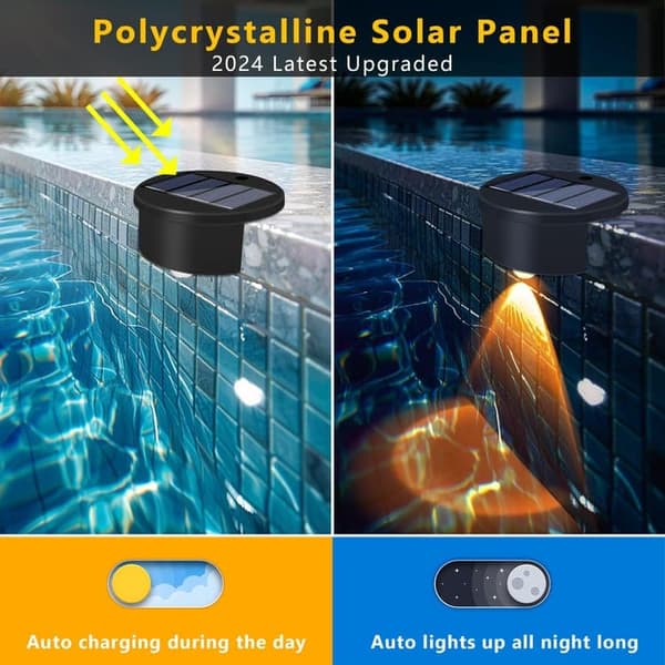 OBOSOE 20-pack aurinkolamput – Vedenpitävät LED-lamput portaisiin ja uima-altaan äärelle