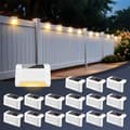 Pikkukuva 8 / 8: OBOSOE 20-pack aurinkolamput – Vedenpitävät LED-valot aidoille, portaille, terasseille ja parvekkeille