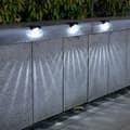 Miniatyrbillede 3 af 5: OBOSOE 8 Pack Solar Powered LED Trappe & Væglamper Udendørs, Vandtætte Lys til Hegn & Gangbro