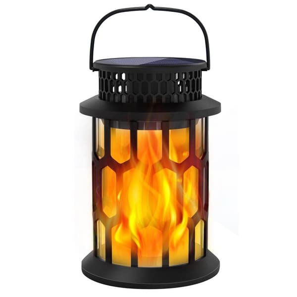 OBOSOE Solar Powered Belysning GARDEN LAMPE LANTERNE VÆGLAMPE SOLAR PENDEL EG LAMPE