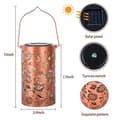 Miniatyrbillede 4 af 8: OBOSOE Solcelledrevet Belysning med LED - Havebelysning