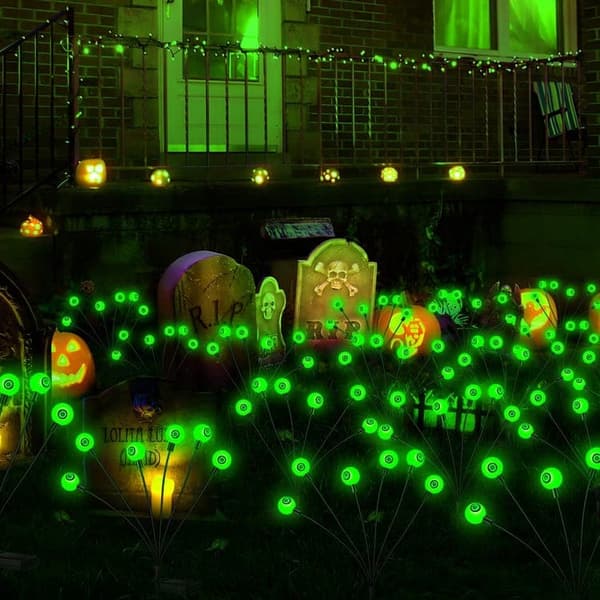 Bomclap Havelampe Solcelle Udendørs Belysning Halloween Dekoration