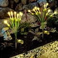 Miniatyrbild 1 av 2: Bomclap Trädgårdslampa Solcell - Vattendroppepinne Lampa Utebelysning-2 PACK