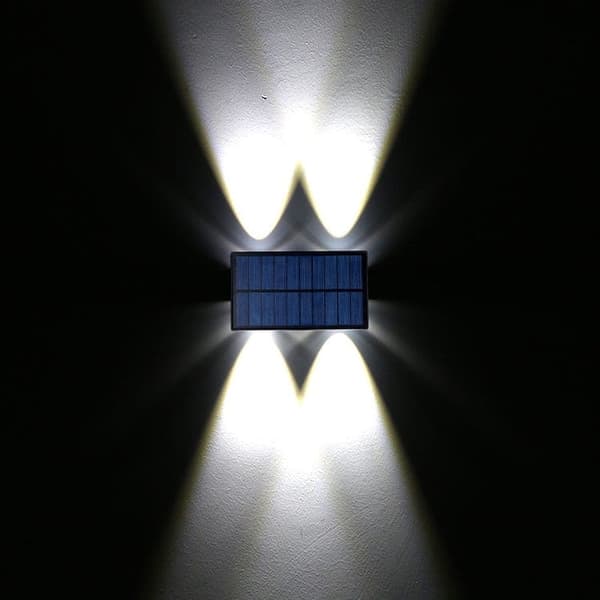 Bomclap Solbelysning Vägglampa - Automatisk LED-belysning för Utomhus