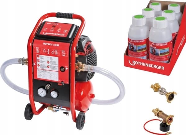 Rothenberger Washing compressor ROTHENBERGER Roplus eDM Set Roclean
