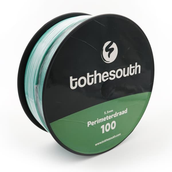100 meter To the South® 5.5mm Afgrænsningskabel (PRO) egnet til alle Fuxtec Robotplæneklippere - dobbelt isoleret - 100 meter