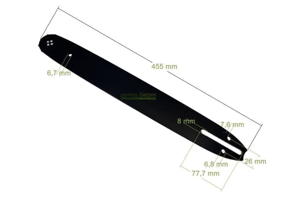 40cm 1,3mm 3/8" 57 TG svärd + 4 kedja för Makita DUC 353 DUC353 Z motorsåg