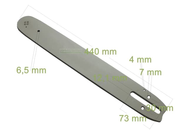 37 cm 1,6 mm 0,325" 62 TG Sværd + 4 kæde for Stihl 026 AV MS260 motorsav