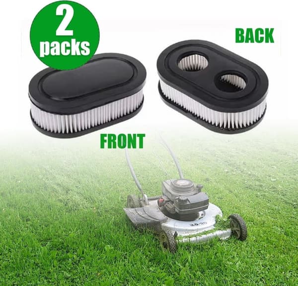 Lollanda 2/4-pak luftfilter til Briggs & Stratton 593260/798452 - Holdbart, let at installere