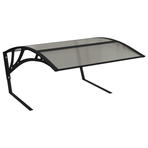 Garage för robotgräsklippare svart 80x101x46 cm