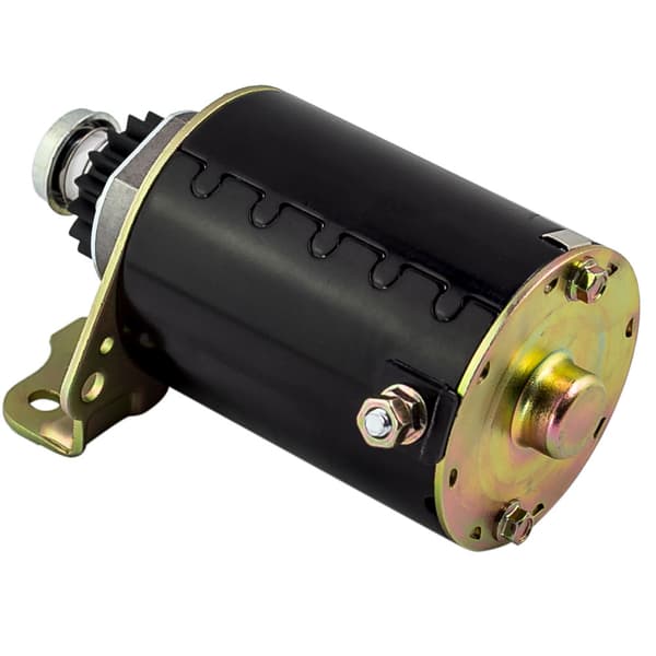 Græsslåmaskine starter motor, 12V elektrisk, kompatibel med Briggs & Stratton motor