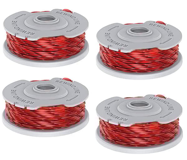 Lollanda Ersättningsspole för Flymo grästrimmer – 1,5 mm nylon dubbeltråd med automatisk matning 4PCS