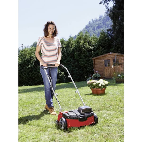 Einhell GC-SC 36/31 Li – Solo Power X-Change Vertikalskärare Li-Ion Batteri Bakre urladdning, Höjdjusterbart handtag, f