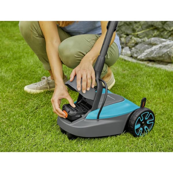 GARDENA HandyMower 22/18V P4A solo Batteri Gräsklippare Mulching-funktion, exkl. batteri, med klipphöjdjustering 18 V K