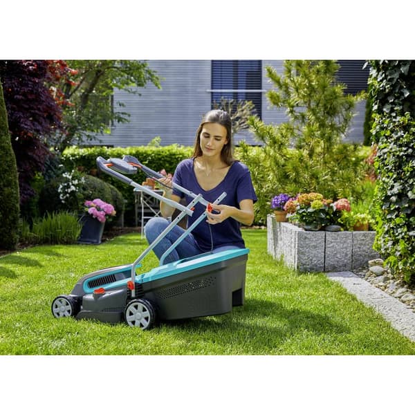 GARDENA PowerMax 32/36V P4A solo Batteri Gräsklippare exkl. batteri, med klipphöjdjustering, med gräskam 18 V Klippbred