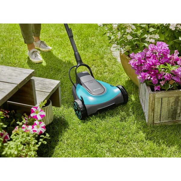 GARDENA 22/18V P4A Ready-To-Use Set Batteri Gräsklippare Mulching-funktion, inkl. batteri, med klipphöjdjustering, inkl