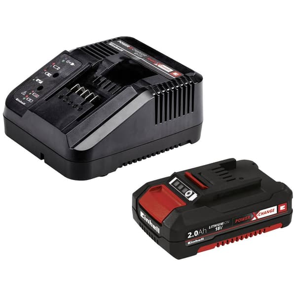 Einhell Power X-Change GC-CT 18/24 Li (1x2,0Ah) Batteri Grästrimmer inkl. batteri, inklusive laddningsstation, Justerba