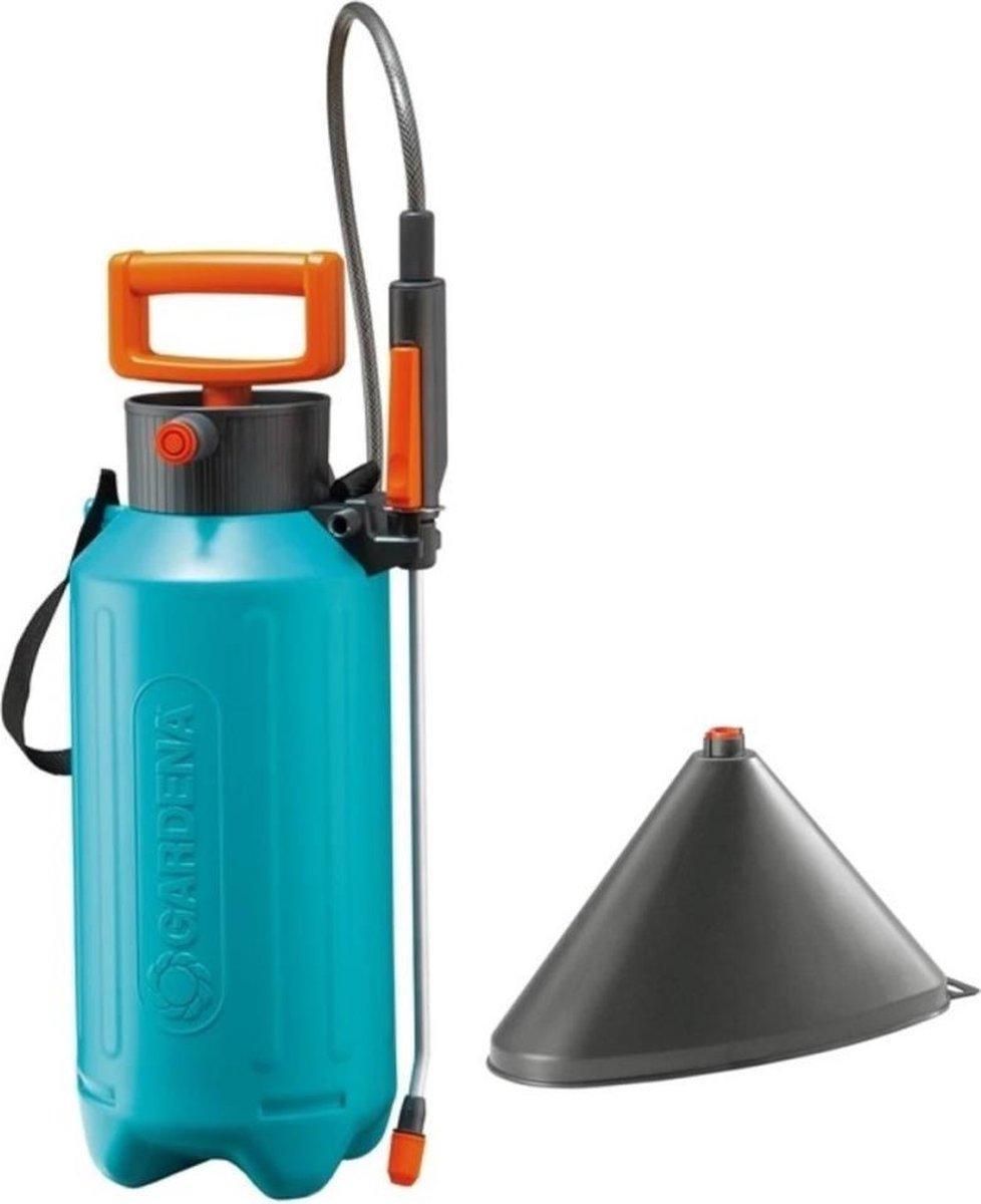 GARDENA TRYCKSPRAYA 5 LITER + Grässkydd