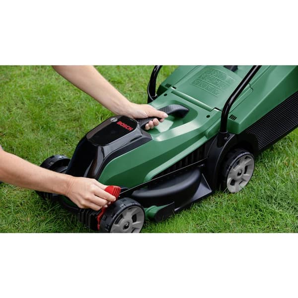 Bosch Home and Garden CityMower 18V-32 Batteri Gräsklippare exkl. batteri, utan laddare, med klipphöjdjustering, Bakre
