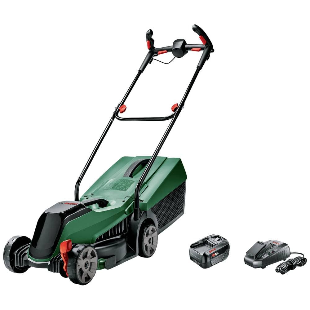 Li-Ion Batteri Gräsklippare inkl. batteri, inklusive laddningsstation Klippbredd 32 cm Bosch Home and Garden CityMower